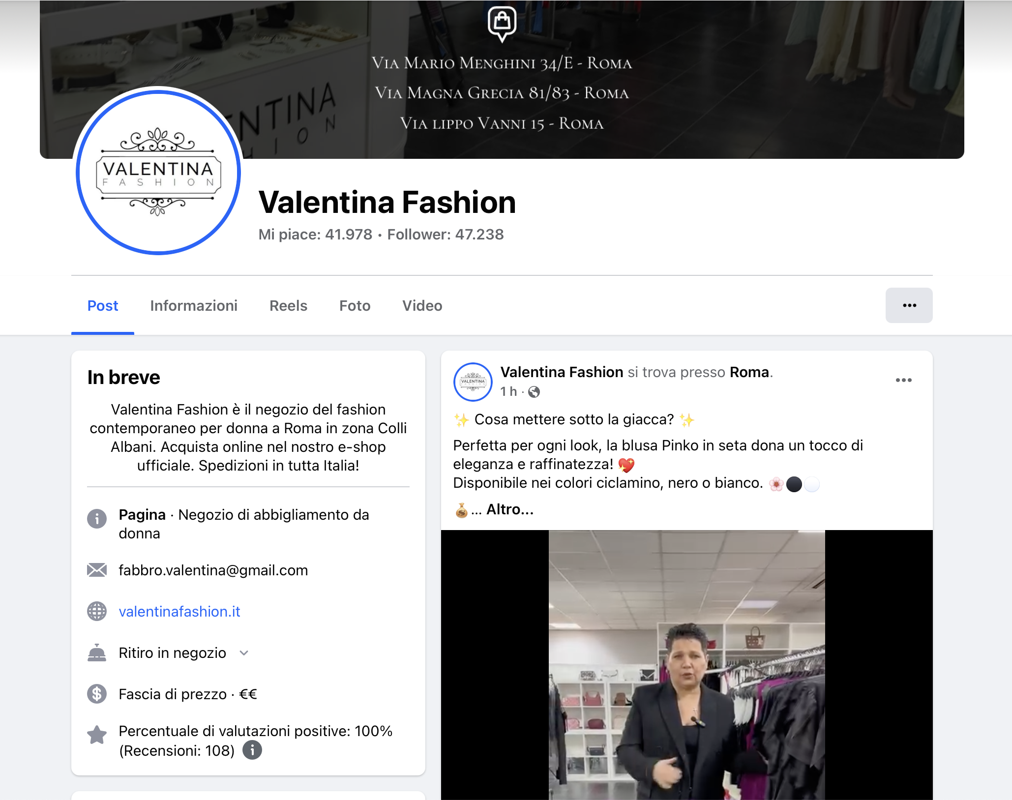 Progetto Valentina Fashion